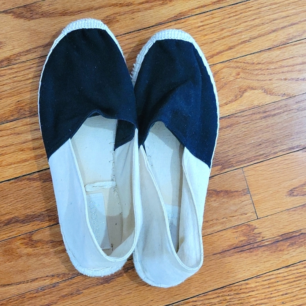 Colorblock Espadrille flats, GUC!🎉🎊